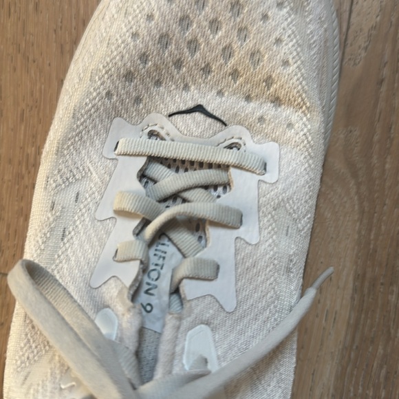 Men's White Hoka Running Shoes Clifton 9 men’s shoe - Picture 5 of 6